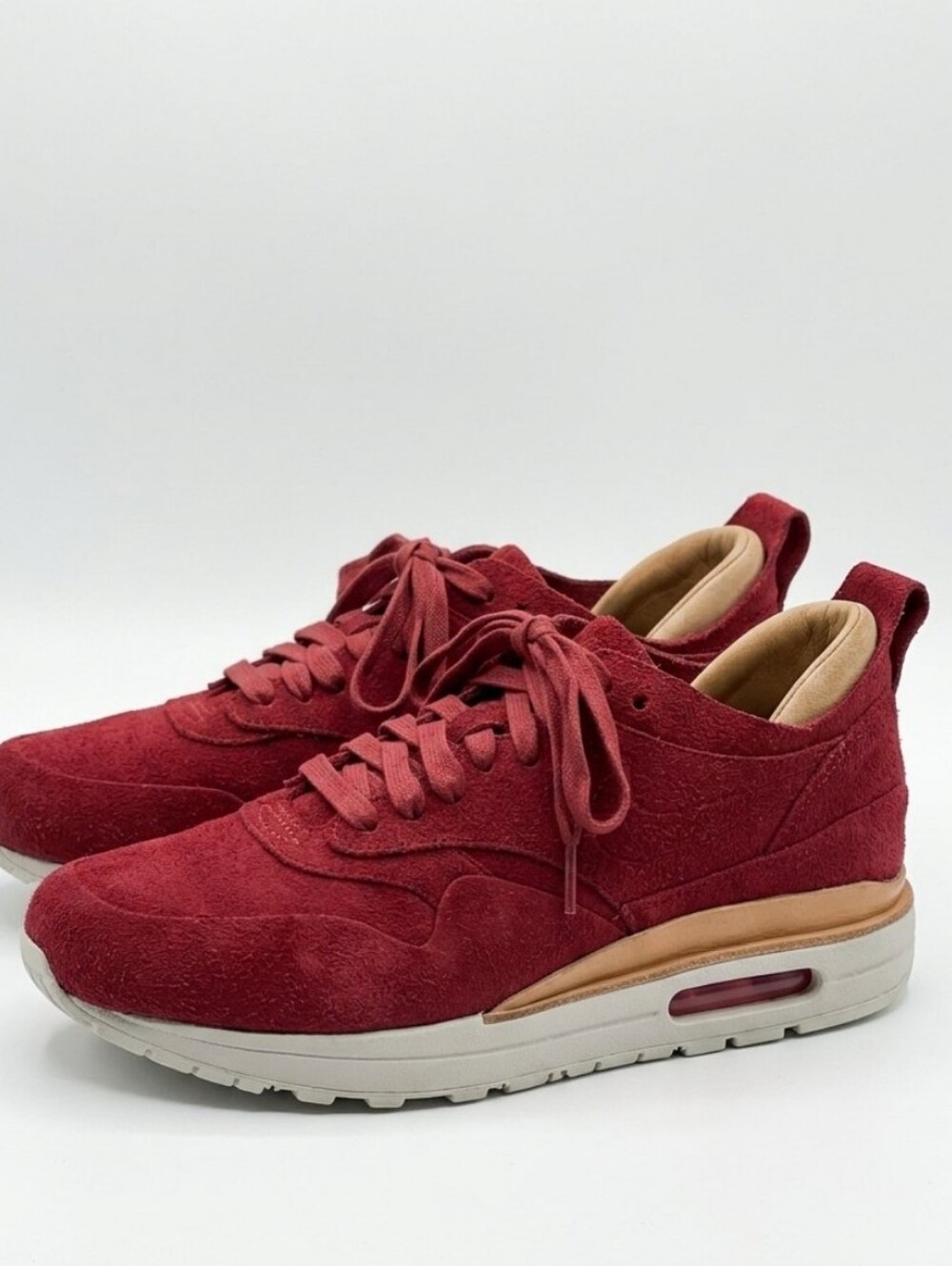 NIKE 2015 Air Max's Royal Gym Red Suede & Leather Men's Size 7.5  Sneakers Shoes